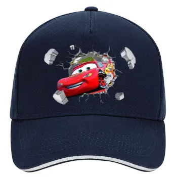 Brick McQueen, DRILL Adult Ultimate Hat BLUE/WHITE, (100% COTTON, ADULT, UNISEX, ONE SIZE)