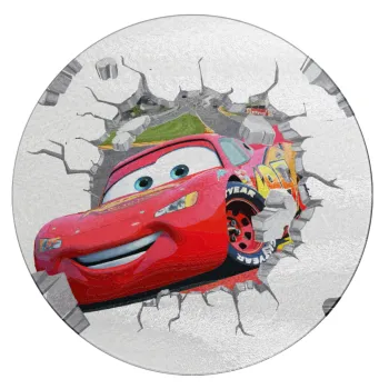 Brick McQueen, Επιφάνεια κοπής γυάλινη στρογγυλή (30cm)