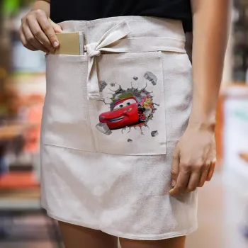 Brick McQueen, Ποδιά Μέσης με διπλή τσέπη Barista/Bartender, Beige