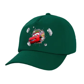 Brick McQueen, Twill Καπέλο παιδικό Bottle Green (100% ΒΑΜΒΑΚΕΡΟ, ΠΑΙΔΙΚΟ, UNISEX)