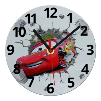 Brick McQueen, Ρολόι τοίχου γυάλινο (20cm)