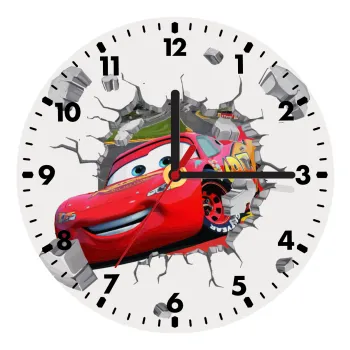 Brick McQueen, Ρολόι τοίχου ξύλινο (20cm)