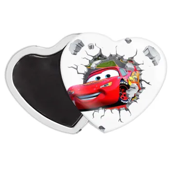 Brick McQueen, Μαγνητάκι καρδιά (57x52mm)