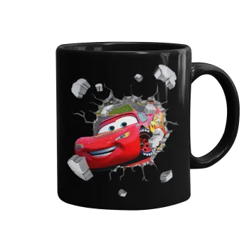 Brick McQueen, Κούπα Μαύρη, κεραμική, 330ml