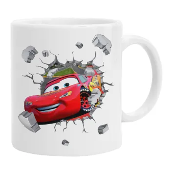 Brick McQueen, Ceramic coffee mug, 330ml