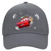 Ultimate Adult Hat Grey, (100% COTTON DRILL, ADULT, UNISEX, ONE SIZE)