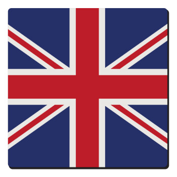 Σημαία Αγγλίας UK, Τετράγωνο μαγνητάκι ξύλινο 6x6cm