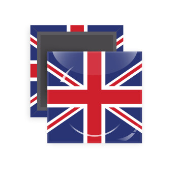Σημαία Αγγλίας UK, Μαγνητάκι ψυγείου τετράγωνο διάστασης 5x5cm