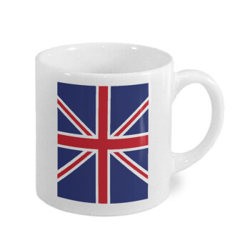 Σημαία Αγγλίας UK, Κουπάκι κεραμικό, για espresso 150ml