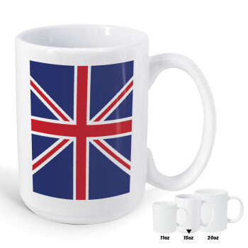 UK Flag, Κούπα Mega, κεραμική, 450ml