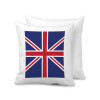 Σημαία Αγγλίας UK, Μαξιλάρι καναπέ 40x40cm περιέχεται το  γέμισμα