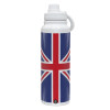1L Stainless Steel Thermal Bottle with Phone Holder & Double Wall Insulation