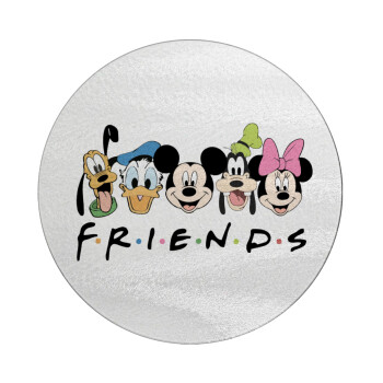 Friends characters, Επιφάνεια κοπής γυάλινη στρογγυλή (30cm)