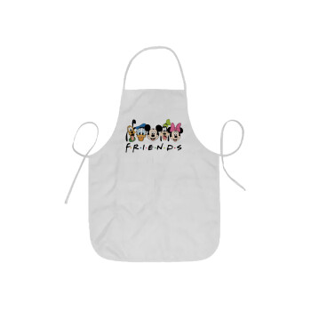 Friends characters, Ποδιά Σεφ ολόσωμη κοντή  Παιδική (44x62cm)