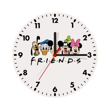 Friends characters, Wooden wall clock (20cm)
