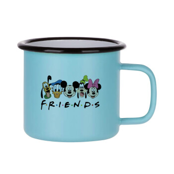 Friends characters, Κούπα Μεταλλική εμαγιέ ΜΑΤ σιέλ 360ml