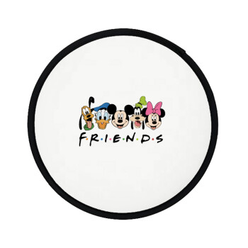 Friends characters, Βεντάλια υφασμάτινη αναδιπλούμενη με θήκη (20cm)