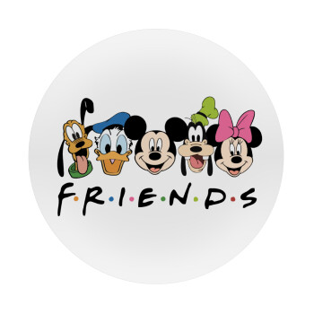 Friends characters, Mousepad Στρογγυλό 20cm