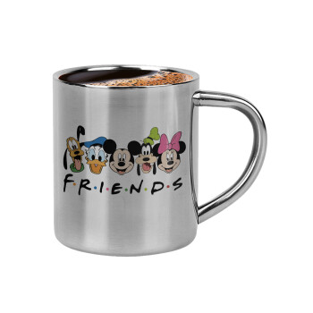 Friends characters, Double-wall metal cup for espresso (220ml)