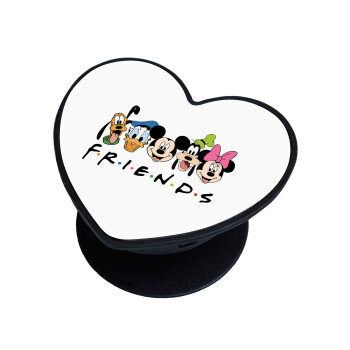 Friends characters, Phone Holders Stand  καρδιά Μαύρο Βάση Στήριξης Κινητού στο Χέρι
