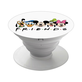 Friends characters, Phone Holders Stand  White Hand-held Mobile Phone Holder