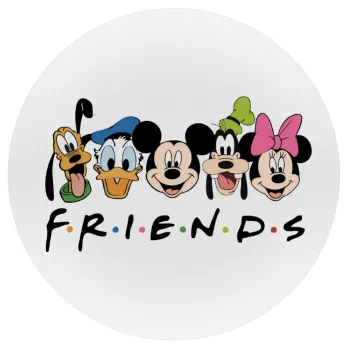 Friends characters, Mousepad Στρογγυλό 20cm
