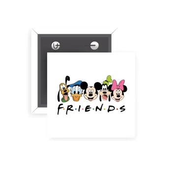 Friends characters, Κονκάρδα παραμάνα τετράγωνη 5x5cm