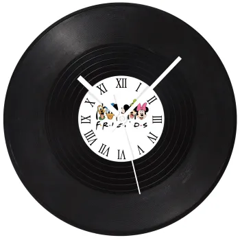 Friends characters, Ρολόι τοίχου Βινύλιο (30cm)