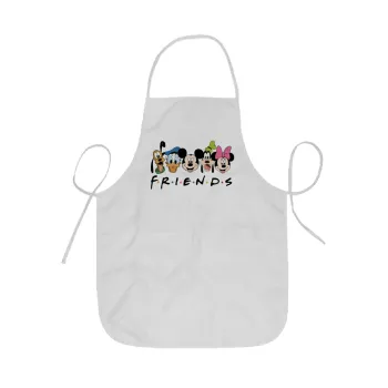 Friends characters, Ποδιά Σεφ ολόσωμη κοντή  Παιδική (44x62cm)