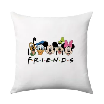Friends characters, Μαξιλάρι καναπέ 40x40cm περιέχεται το  γέμισμα
