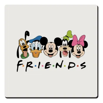 Friends characters, Τετράγωνο μαγνητάκι ξύλινο 6x6cm