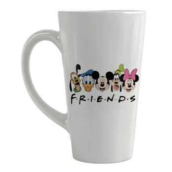 Friends characters, Κούπα κωνική Latte Μεγάλη, κεραμική, 450ml