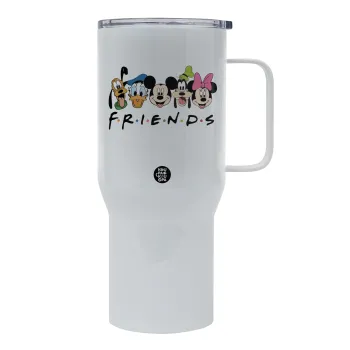 Friends characters, Tumbler με καπάκι, διπλού τοιχώματος (θερμό) 750L