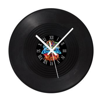 Minecraft legends, Ρολόι τοίχου Βινύλιο (30cm)