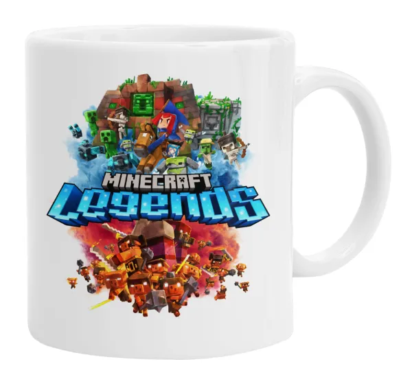 Minecraft legends — Κούπα, κεραμική, 330ml