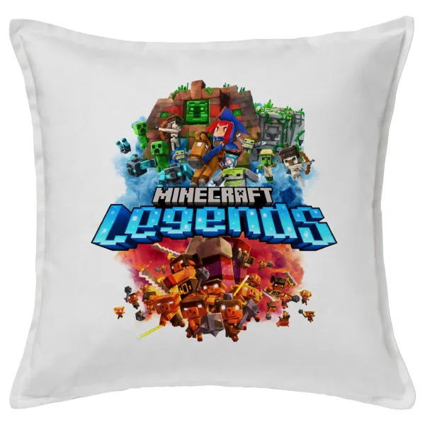 Minecraft legends — Sofa cushion White 50x50cm includes filling