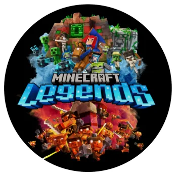 Minecraft legends, Mousepad Στρογγυλό 20cm