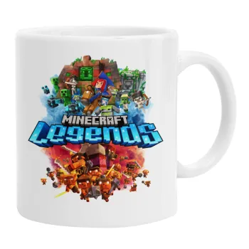 Minecraft legends, Κούπα, κεραμική, 330ml