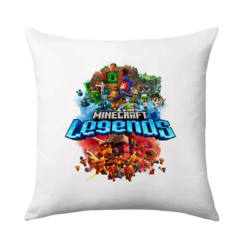 Minecraft legends, Μαξιλάρι καναπέ 40x40cm περιέχεται το  γέμισμα