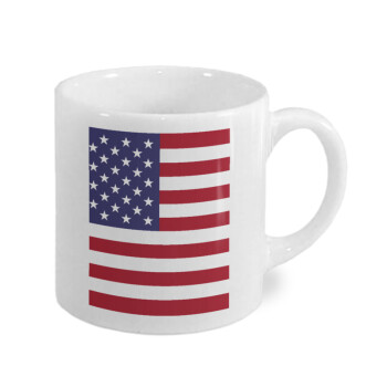 Σημαία Αμερικής, Κουπάκι κεραμικό, για espresso 150ml