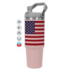 PINK Travel Tumbler with Handle 890ml