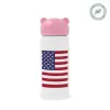 Pink stainless steel thermal flask, 320ml