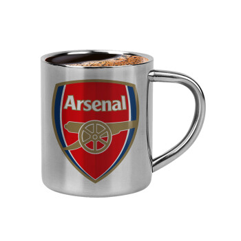 Arsenal, Κουπάκι μεταλλικό διπλού τοιχώματος για espresso (220ml)