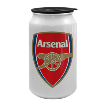 Arsenal, Κούπα ταξιδιού μεταλλική με καπάκι (tin-can) 500ml