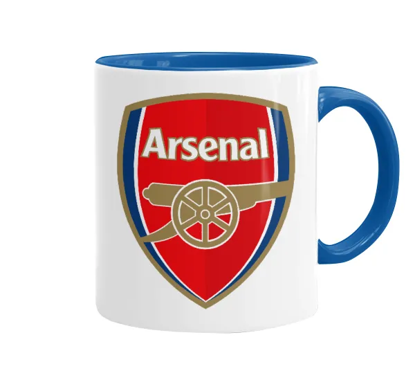 Arsenal — Mug colored blue, ceramic, 330ml