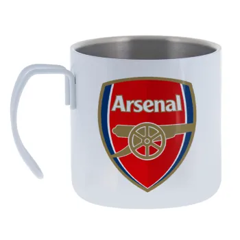 Arsenal — Κούπα Ανοξείδωτη διπλού τοιχώματος 400ml