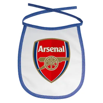 Arsenal, Σαλιάρα μωρού αλέκιαστη με κορδόνι Μπλε