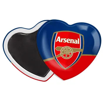 Arsenal, Μαγνητάκι καρδιά (57x52mm)