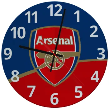 Arsenal, Ρολόι τοίχου γυάλινο (30cm)