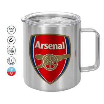 Arsenal, Mug Stainless steel double wall 300ml